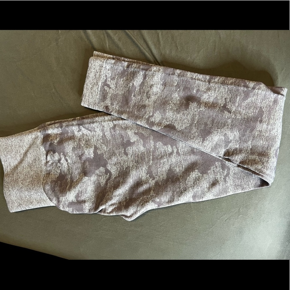 Gymshark Purple Camo Leggings